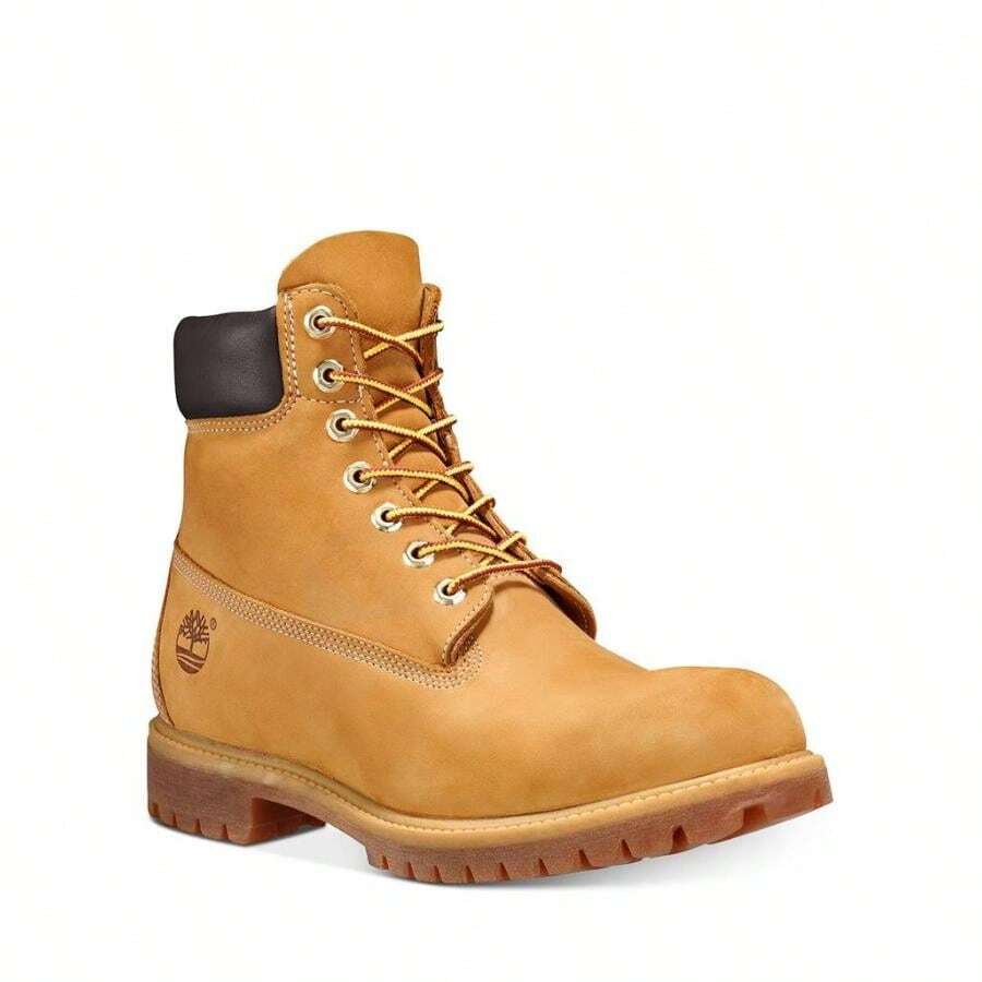 Timberland Men's Icon Waterproof Boots | | Men High-Top Leather Riding Boots - 小麥 - 查看 1