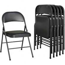 Stacking Chairs - Black - View 1