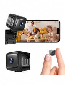 4K无线摄像头，广角镜头。配备小影观观App。支持4位用户同时在线，可通过二维码和蓝牙连接。内置大容量电池，续航持久。螺旋支架支持多种场景。具备低电量提醒和智能报警推送功能。电池容量：1600mAh。