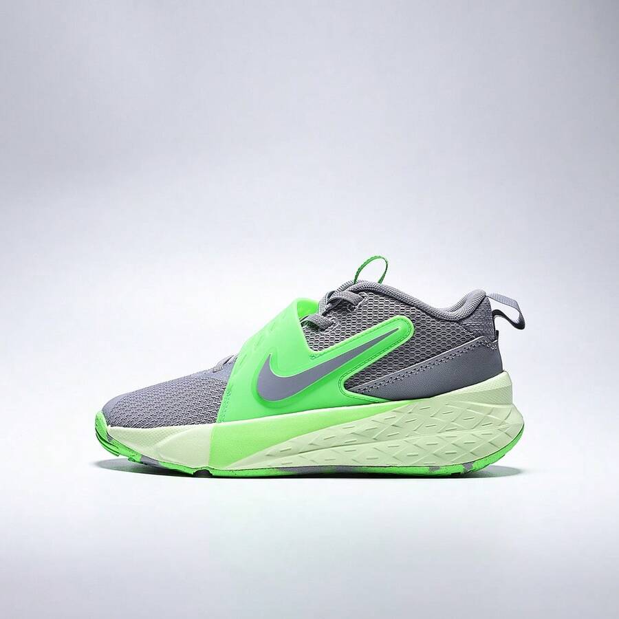 Nike Toddler TEAM HUSTLE D 12 (PS) Basketball Shoes, Mid-Top Wedge Sneakers HF6280-006