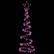 LED Christmas Tree With Baubles 120 LEDs Warm White 180 Cm - Multicolor - View 7
