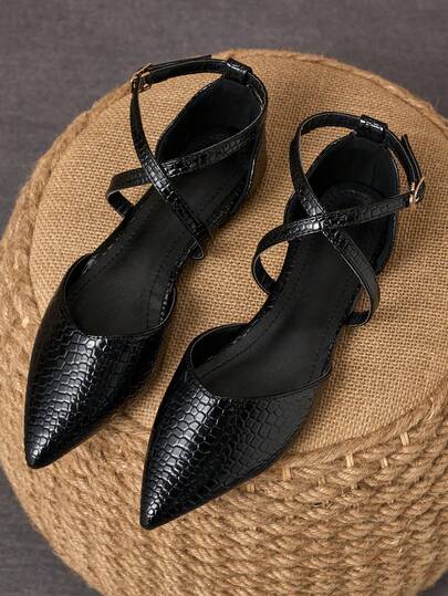 MonaNise Bailarinas de punta fina para mujer, zapatos cómodos y con recortes para uso casual, al aire libre, ir al trabajo, con cinta, tipo mocasín, color burdeos, para otoño