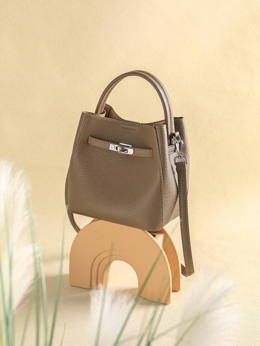 Classic Retro Women's Handbag, Fashionable Crossbody Bag-Wallet, Suitable For Women's Commute And Autumn/Winter Matching, Bags Ladies Elegant - Dark Grey - View 1