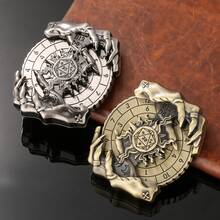 7in1 Metal Roulette Spinner Polyhedral Dungeons Dragon Dice Set, Spinning Wizard's Hands Dices Roller With Golden Stamped Gift Box,D&D Role Playing Gaming Dice,Christmas Birthday Gifts - Multicolor - View 4