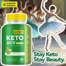 MEGNETA Keto ACV Gummies 1000mg - Weight Loss & Appetite Suppress, Delicious Apple Flavor, Well-Digested For Energy - Alternative To Capsules, 60 Count - Một chai - Giai đoạn dùng thử - Xem 5