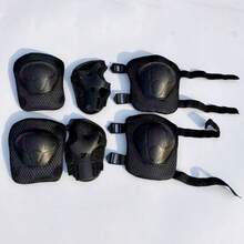 儿童多功能运动防护装备套装：适合年轻骑行者、滑板爱好者、攀岩者和户外探险者的必备安全装备