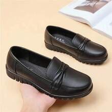 Women Loafers Shoes - Black - View 7