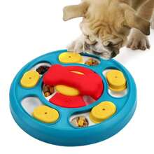 Dog Puzzle Toys Slow Feeder Interactive Increase IQ Food Dispenser Non-Slip Slowly Eating Bowl Cat Dog Food Games The Bones Can Rotate, Suitable For All Seasons, Small, Medium And Large Dog, And Easy To Be Intelligent - Multicolor - View 8