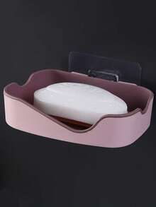 2 pezzi Portasapone da viaggio portatile montato a parete in plastica con drenaggio, per forniture da bagno e articoli da viaggio essenziali, accessori per la casa, gadget per il bagno, accessori per il bagno disponibili in quattro colori - Multicolore - Visualizzare 15