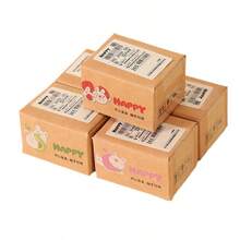 1/6pcs Miniature Creative & Interesting Foldable Mini Delivery Boxes