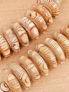 1 dụng cụ massage bằng gỗ cầm tay, con lăn massage điểm kích thích, thích hợp cho mô liên kết, cellulite, cơ và bụng, thiết bị massage trị liệu toàn thân, dụng cụ giảm đau cơ và bụng. - Nhiều màu - Xem 4