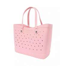 Crocs Large Classic Tote |  | Women Flat Sandals - Hồng phấn - Xem 4