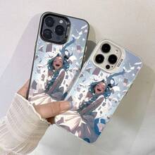 Mini Funda Escarchada para 17 Air 16 E 15 14 Plus 13 12 Mini 11 Pro Max Cubierta de Silicona a Prueba de Golpes de Lámina Acrílica - 07-blanco - Ver 4