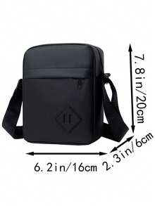 Men's Bag New Shoulder Bag Crossbody Bag Small Shoulder Bag Multi-Layer Business Wallet Festival Phone Bag - Multicolor - View 6