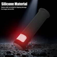 Type-C Rechargeable For Bicycle Road Bike Electric Scooter Handlebars Night Riding Accessories Led Bicycle Grips 2 Packs - Multicolor - View 6