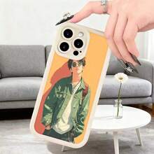 Cubierta de telefono con diseño de joven estilo urbano verde y blanco para hombres y mujeres ideal para uso diario en bibliotecas y espacios interioresAplicable a teléfonos Apple y Galaxy. - Blanco - Ver 2