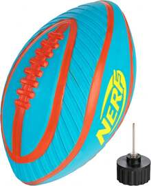 Nerf Piscina + fútbol acuático de Playa, fútbol acuático para Juegos acuáticos, Juguete de Piscina Perfecto para niños, fútbol Impermeable de Agarre Extra con Bomba de inflado - 1 - Ver 1