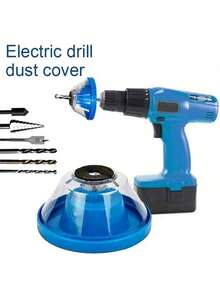 1pc/2pcs/3pcs Dust Cover For Impact Drill, Household Electric Drill Anti-Dust Connection, Dust Cup Accessory Tool - Blue - View 3