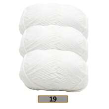 3件組/(140-150g) 5股混色毛線，約50g/件，適合春夏使用，中粗軟線，完美適用於手工編織、DIY手工藝、針織與鉤針，柔軟且多用途 - 彩色 - 查看 55