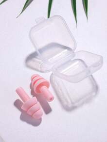 Silicone Ear Plugs - Reusable Christmas Tree Design For Anti-Snoring, Noise-Cancelling, Swimming, Learning, And Sleeping,Noise-Proof And Sound-Insulating Silicone Earplugs Travel Essentials Travel Accessories