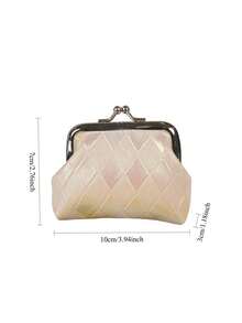 Sac à main, Trousse de toilette, Sac à maquillage, Sac vintage pour femme, Porte-monnaie, Petit portefeuille pour femme, Porte-monnaie à boucle, Sac à maquillage, Trousse de maquillage, Sac cosmétique, Sac de toilette, Accessoires de voyage essentiels, Accessoires de croisière essentiels, Accessoires de vacances essentiels pour hommes et femmes