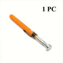 1 Orange Magnet Picking Tool, Ergonomic Handle, Easy To Grip, Multifunctional Household Maintenance Tool, Suitable For Home Maintenance, Camping Trips, DIY, Etc - 橘色 - 查看 12
