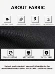 女士多功能尼龙背包，可装15.6英寸笔记本电脑，多口袋设计，轻便易携，通勤必备，适合学生、护士、教师、商务人士等。 - 彩色 - 查看 6