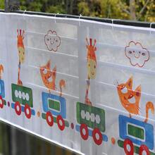 Colorful Printed Child Net, Stair Handrail Protective Net, Balcony Protective Net, Home Stair Protective Net