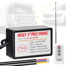 Controlador de bocina de coche Altavoz de bocina eléctrica Unidad de control de sonido con 8 efectos de sonido Control remoto de conmutación 12-24 V para coche camión barco marino - Negro - Ver 5