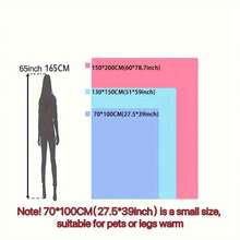 Retro Route 66 Vintage Car Print Throw Blanket, All-Season, Fluffy & Soft, Durable No Shedding, Polyester, Contemporary Style, Cartoon Theme, Reversible, 200-250g Fabric, Home & Office Use, Ideal Gift For Family & Friends  Nordic Style Acrylic Rectangular Office Nap Sofa Blanket, Air Conditioning Blanket, Knitted Small Blanket, Shawl Cover Blanket, Bed End Blanket Soft & ,Skin-Friendly Multi-Size Versatile Blanket ,Lettering Numbers Doodle Christmas Blanket,Chicken - 彩色 - 查看 3