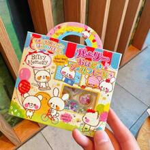 1张随机复古风可爱大理石纹贴纸，闪亮贴纸，可用于手机壳装饰，立体贴纸，可爱3D贴纸，小礼物 - 彩色 - 查看 7