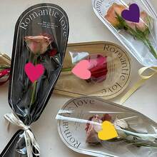 Solid Color Heart Adhesive Labels Stickers 9 Colors Heart-Shaped Sealing Stickers Handmade Marking PVC Stickers - C858 - View 5