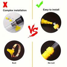 Fuel Hand Pump High Flow Siphon Portable Manual Car Transfer For Gas Gasoline Petrol Oil Liquid