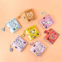 BT21 Cartoon Mini Photo Album Card Holder, Suitable For K-Pop Idol Merchandise (3-Inch Card Album)