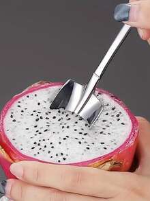 不锈钢迷你咖啡茶匙 - 优雅甜点勺，适用于冰淇淋、水果等 - 耐用厨房餐具套装，符合人体工学手柄，是盛放和享用美味甜点的理想之选，也是咖啡吧配件。 - 彩色 - 查看 3