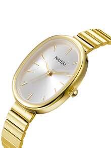 1pc Vintage Elegant Quartz Watch For Women, Versatile And Suitable For Daily Decoration