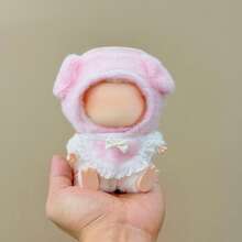 17 Cm Doll Clothing Set,Compatible With Labubu,Clothing Set Suitable For 6.7-Inch Doll Set, Fashionable And Unique Hat And Bellyband Accessories, Suitable For First/Second/ Dolls To Play And Display ,Clothing Set Only,(Excluding Dolls And Shoes) - Multicolor - View 4