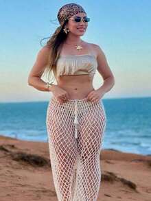 1PC Women's Leopard Print Animal Print Square Scarf Elegant Scarf Bandana Women's Satin Scarf Hair Accessory 90 * 90cm - 豹紋 - 查看 4