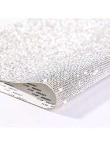 1pc, Self-Adhesive Rhinestone Applique, Multi-Coloured Sparkling Diamonds, Suitable For Clothing DIY, Nail Art, Home Decor, And Party/Festive Accessories. - Multicolor - View 10