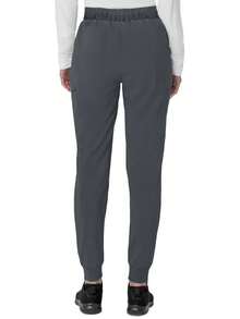 cimmuovere Women's Scrubs Pants With Multiple Pockets, Drawstring, Ribbed Hem, Solid Color Nurse Scrubs Workwear For Dentist, Healthcare, Pet Hospital, Laboratory