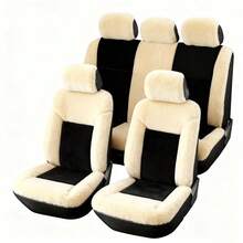 5-Seat Plush Car Seat Covers, Full Surround, Keeps You Warm - Car Seat Covers - View 22