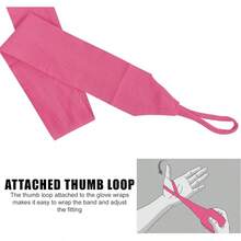 Farabi Sports Niños Vendas Boxeo 2.5 Metros Vendas de Boxeo MMA Muay Thai bendas de Boxeo y Guantes Interiores - Rosa - Ver 3