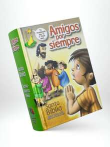 BIBLIA 1960 AMIGOS X SIEMPRE TAPA DURA VERDE CON QR - Libro único - Ver 3