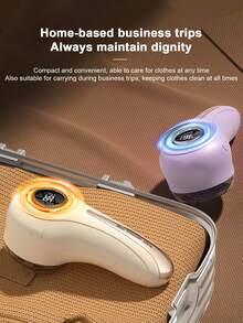 LED Display Lint Remover, Household Fabric Shaver, Portable Lint Brush Trimmer