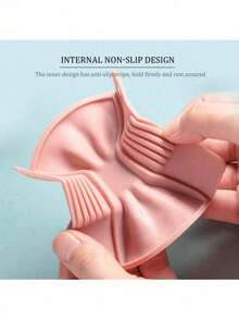 2-PCS Silicone Oven Gloves, Heat Resistant Bow Shape Mini Mitts & Tongs, Non-Slip Grip For Baking, Cooking, BBQ, Secure Hot Dish Handling - Multicolor - View 8