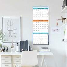 CZ 2026 Wall Calendar January 2026 December 2026 3Month Display Vertical Calendar 2026 Calendar Planner 2026 11 X 26 Large Lay Flat Perfect For Your Busy Schedule 5837 - 如圖 - 查看 5
