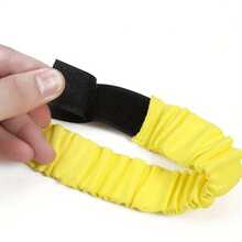 8pcs Colorful Elastic Leg Ties, Suitable For Team Games And Outdoor Entertainment - Adjustable 3-Legged Race Bands, Fit For Parties, Festivals And Family Activities (Mixed Colors)