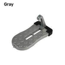 Pedales auxiliares universales para puertas plegables, pedales para portaequipajes de coche, pedales para puertas, autopartes - Naranja - Ver 9