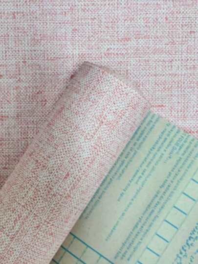 Papel De Parede Adesivo Decoração 3D Linho Texturizado 5mx 45cm