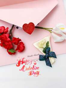 500 Piezas - Pegatinas de corazón DIY, Pegatinas de corazón rojo, Pegatinas de corazón rojo brillante de San Valentín de 2,5 cm de forma de corazón, etiqueta decorativa, pegatina de amor de San Valentín adecuada para suministros de fiesta de boda, regreso a casa, cumpleaños, Día de la Madre, sobres DIY, cajas de regalo DIY, boda, aula escolar (Rojo) - Multicolor - Ver 5